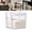 A-B, variant on 1X Storage Box 1X Lid,Fresh-Keeping Box 460Ml White,Airtight Food Storage Containers With Lids Kitchen Pantry Organization And Storage Plastic Scale Food Canisters For Cereal Flour Sugar Dry Food