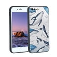 thumbnail image 1 of Compatible with iPhone 7 Plus Phone Case, Whales-3 Case Men Women, Flexible Silicone Shockproof Case for iPhone 7 Plus, 1 of 1