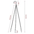 thumbnail image 2 of Paquete de 3 cadenas colgantes con ganchos para macetas., 2 of 5