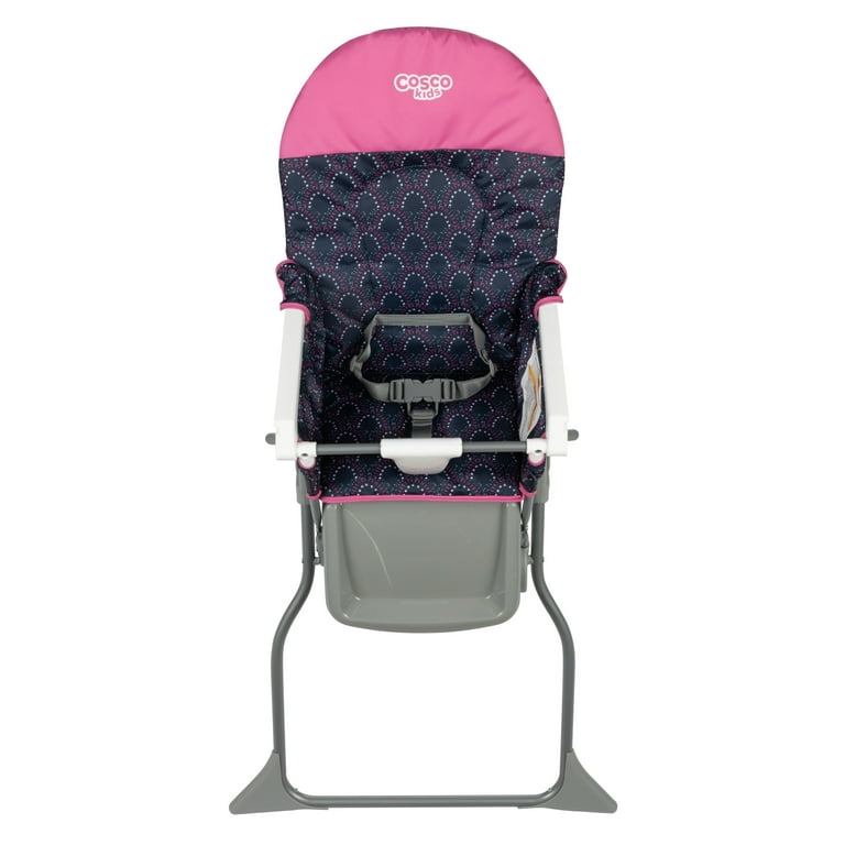 pack) Cosco Kids Simple Fold High Chair, Pink