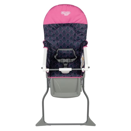 COSCO KIDS SIMPLE FOLD HIGH CHAIR, PINK