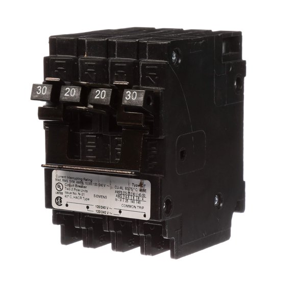 Disyuntor Siemens 30/20A 240V 4P 10K