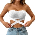 thumbnail image 3 of Push Up Strapless Bras for Women Supportive Bandeau Bra Non Slip Wireless No Underwire Padded Tube Bra, 3 of 9