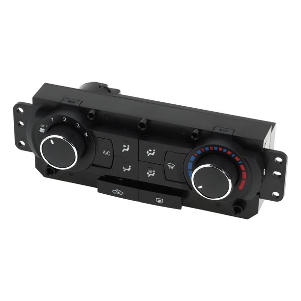 Panel de control climático HVAC A/C único Bargains No.9067577 unidad de interruptor de calefacción de AC para Chevrolet Epica 2009 plástico negro
