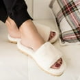 thumbnail image 4 of Chinese Laundry Women's Rally Comfy Soft Faux Fur Slide Slippers, 4 of 5