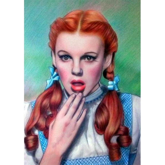 Wizard Movie of Oz Diamond Painting Kits for Adults, Diamond Art Wizard 5D DIY Diamond Art Kits Full Drill Diamond Dots for Gift Wall Decor and Relaxation Gem Arts 12x16 inch