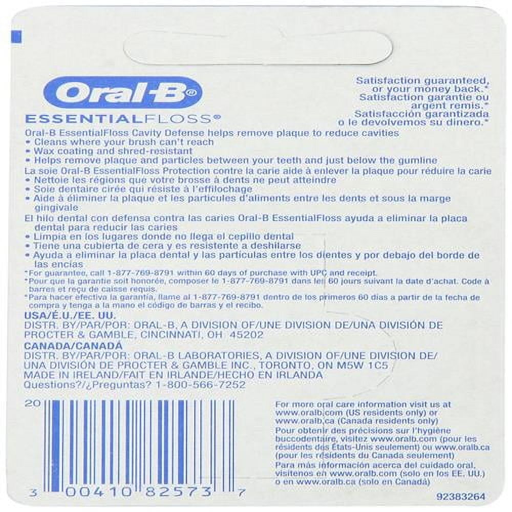 (Price/Case)Oral B Oral-B Floss Mint Essentials, 55 Yard, 4 per case