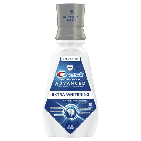 Crest Pro Health Advanced Mouthwash, Alcohol Free, Mint, 16 fl oz