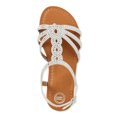 thumbnail image 2 of Girls Rhinestone Sandal, Sizes 13-6, 2 of 3