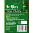 thumbnail image 3 of Herbion Nasal Inhaler, Non-Medicated, 0.05 Fl Oz (1.5ml) - Menthol, Clove Oil, Eucalyptus Oil & Camphor, 3 of 6