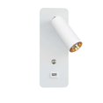 thumbnail image 1 of Yuarrent Lámpara de pared LED Acrílico Interfaz USB Interior Ajustable Hogar Hotel Comedor Bar Sala de estar Dormitorio Cocina Luz simple Iluminación y accesorios Blanco Blanco Frío Yuarrent HA066204-02, 1 of 6