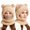 Brown, variant on Bear Beanie Ski Mask Hat for Adults, 3-in-1 Winter Knit Hood with Ears, Plush Lined Warm Cold-Weather Cap for Head & Neck Coverage