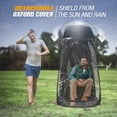 thumbnail image 6 of REDCAMP Sports Tent Pop-Up Shelter, 1 Person All-Weather Tent, Waterproof Windproof Rain Pod, Instant Setup Clear Pop-Up Shelter for Soccer, Baseball, Fishing, Black, 6 of 8