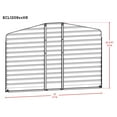 thumbnail image 4 of Arrow 12 x 9 x 9 ft Green Rear Wall Kit For Steel Carport, 4 of 13