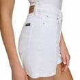 thumbnail image 3 of Calvin Klein Jeans Womens' Denim Short (White, 10), 3 of 3