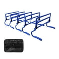 thumbnail image 4 of 5 Pieces Agility Hurdles Speed Training Equipment Adjustable Height PVC for Athletes Football Soccer Drills, 4 of 9