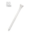 thumbnail image 3 of Pegs de golf PrideSports, 50 unidades, 5,4 cm, blancos, de madera dura, 3 of 9