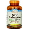 Sundown Saw Palmetto 450 mg Capsules 250 ea (Pack of 6)