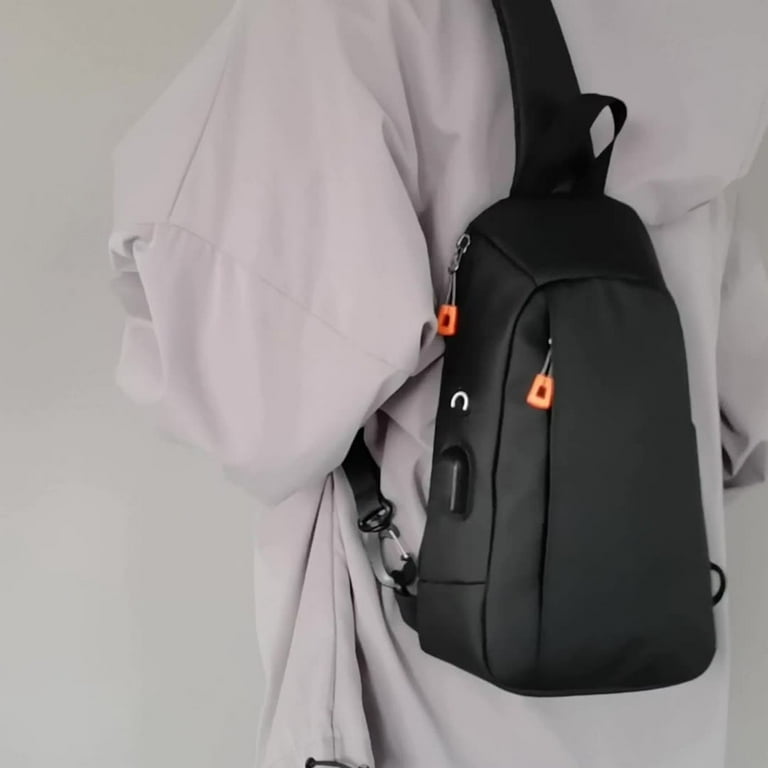 30l Backpack Beach Bag Backpack Men Bag Fashion One Shoulder Convenient Chest Bag Outdoor Casual Small Backpack Lightweight Backpacks for Camping 2l Water Bladder Backpack Walmart