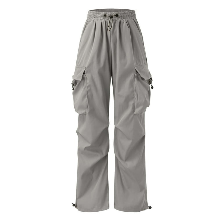 Caqnni Cargo Pants for Men Big and Tall Parachute Pants Mens Caqnni Cargo Pants for Men Big and Tall Parachute Pants Mens