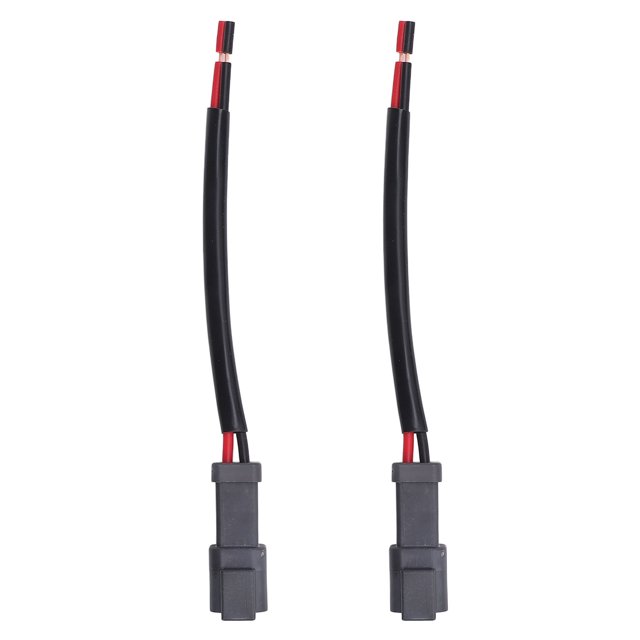 2 Pin DT Connectors, Wearingproof Copper Wiring Harness Splitter for LED Work Light Bar, Cars, Trucks, Boats, Automotive, Electrical DT Connector, Dependable Power Transmission