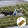 thumbnail image 2 of Miniatura de hierba Mini campo de arroz Modelo Ferrocarril Jardín Micro paisaje F Zulema micro hojas de paisaje, 2 of 8