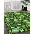 thumbnail image 3 of Ahgly Company Machine Washable Indoor Square Transitional Green Area Rugs, 8' Square, 3 of 7