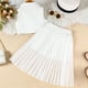 thumbnail image 5 of Vestido de Verano de Manga Corta para Niñas Color Sólido Blusa de Cuello Redondo Y Pantalones Cortos Set, Suave Transpirable Poliéster Vestido Casual para Niños de Uso Diario, 5 of 9