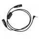 thumbnail image 1 of Casco de la motocicleta Auriculares Motocicleta Radio bidireccional Auriculares Altavoces dobles 25mm PTT Walkie Talkie Auriculares para T5428 T6200C T5720, 1 of 8