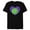 Black, variant on Marvel Hulk Avengers Heart Love Romantic Valentine’s Day - Short Sleeve Blended T-Shirt for Adults - Customized-Purple
