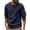 Navy, variant on Sweaters For Men Casual Loose Fit Long Sleeve Pullover Sweater With Raglan Sleeves Ribbed Cuffs And Hem Crew Neck Waffle Knit Sweater For Daily Wear And Casual Occasions S Dark Gray