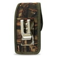 thumbnail image 2 of BLU Energy XL Vertical Camouflage Heavy Duty Rugged Canvas Case w/ Clip Closure, Metal Clip, Belt Loop. Great for Hiking, Camping, Outdoor and Construction Work (MH01BAM32) + MND, 2 of 2