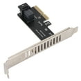 thumbnail image 4 of PCIE SFF Card, Thick Gold Plated Processing Lossless Transmission PCIE Expansion Card Convenient Practical  For Home For Win For Office PH49 Full Height Baffle, 4 of 8