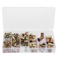 thumbnail image 2 of Écrou de Zinc Plaqué Couleur165pcs Acier Rivet Écrou de Fixation Quincaillerie Acier Rivet Écrou Conception Conviviale, 2 of 5