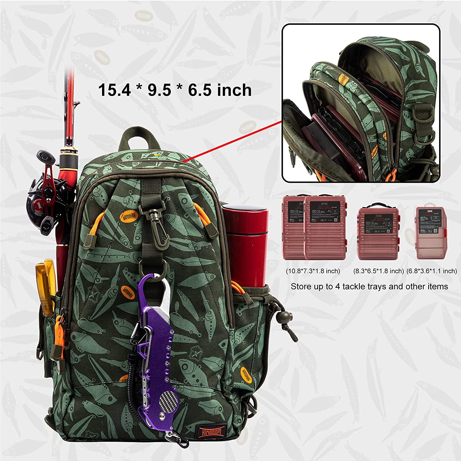 Fishing Rod Bag Wear Resistant Soft Thicken Storage case