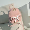 thumbnail image 1 of unbranded 1Set Mini Backpacks For Women Pink Pu Lightweight Travel School, 1 of 7