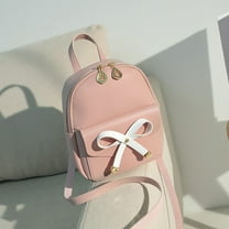 OATIPHO Fashion Backpack Rucksack Pink Pu 1Pack Portable Large Capacity