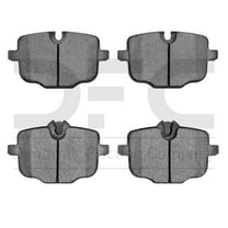 Dynamic Friction Company 5000 Advanced Brake Pads - Ceramic 1551-1850-00-Rear Set