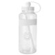 thumbnail image 1 of Camping Portable Women Summer Gym Botella de agua Paja Gran capacidad (Blanco 2000ml) Tmvgtek Deportes Acuáticos, 1 of 6