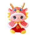 thumbnail image 3 of Animales de peluche de dragón de Año Nuevo Juguete de peluche de dragón Almohada Decoración del hogar Muñeca de dragón 26cm, 3 of 9