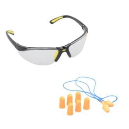 

DiamondBack DiamondBack 0541839 Safety Glasses And Earplugs Combo Pack
