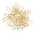 thumbnail image 2 of Clip de Papier, Force de Serrage Forte Clips de Papier de Forme Organisée de Manière Ordonnée Forme Unique Électrodéposition Facile à Transporter pour le Bureau, 2 of 8