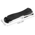 thumbnail image 2 of Unique Bargains 1 Pcs Nail Clippers Portable Nail Clipper for Nail Care Stainless Steel Black, 2 of 7