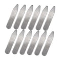 thumbnail image 3 of 12 varillas de metal para cuello, para camisas de vestir, uniformes y uso diario. 558 cm x 1 cm x 008 cm, 3 of 9