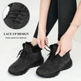 thumbnail image 2 of Ecetana Women Winter Snow Boots Warm Faux Fur Lined Ankle Booties Comfortable Walking Shoes, 2 of 5