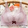 thumbnail image 4 of Ltctricy Push up Bras for Women Comfortable Padded Lifting Full Coverage Floral Lace Bralettes Supportive Everyday Bras, 4 of 7