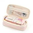 thumbnail image 1 of ammoon Large Capacity School Pencil Case Stationery Zipper Pocket Office Storage Multilayer Storage Pocket, 1 of 7
