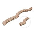 thumbnail image 4 of Hamster Ladder Playground, Variable Shape Applewood Develop Balance Skills Natural Small Pet Round Platform Easy To Assemble  For Exercise 17 Ladder, 4 of 8