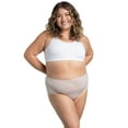 thumbnail image 6 of Fit for Me by Fruit of the Loom Women's Plus Size Cooling Breathable Brief Panties, Moisture-Wicking, Multipacks, Sizes 1X-5X, 6 of 11