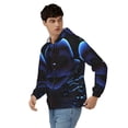 thumbnail image 4 of Saiise Five Nights At Freddy'S Mens Zip Up Hoodie Long Sleeve Full-zip Hooded Sweatshirt Pullover With Kangaroo Pocket S-3XL, 4 of 6